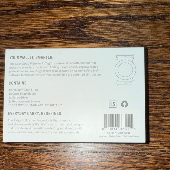 The Ridge Rose gold Wallet - Picture 4 of 6